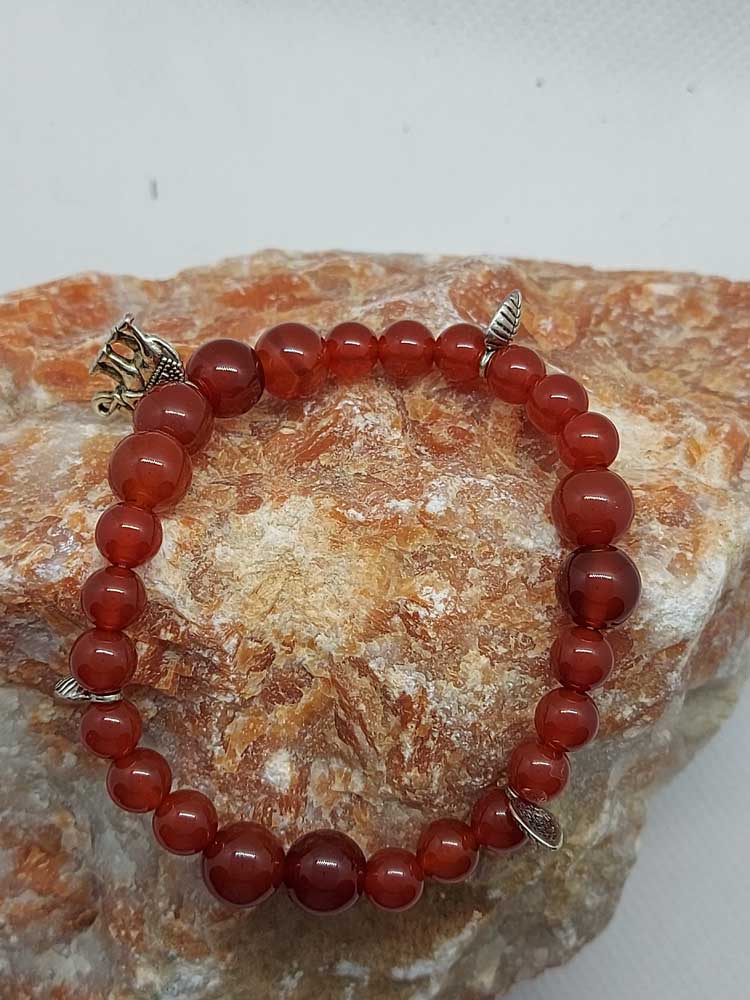 Bracelet protecteur - Agate rouge